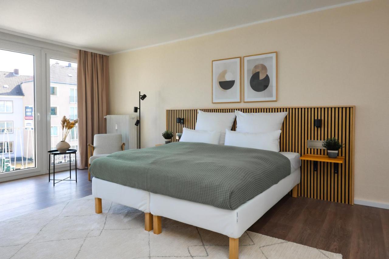 80Qm Luxurioese Designerwohnung Im Herzen Bochums Exteriör bild